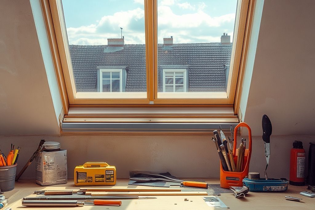 Comment installer des volets roulants sur une fenêtre en Vélux