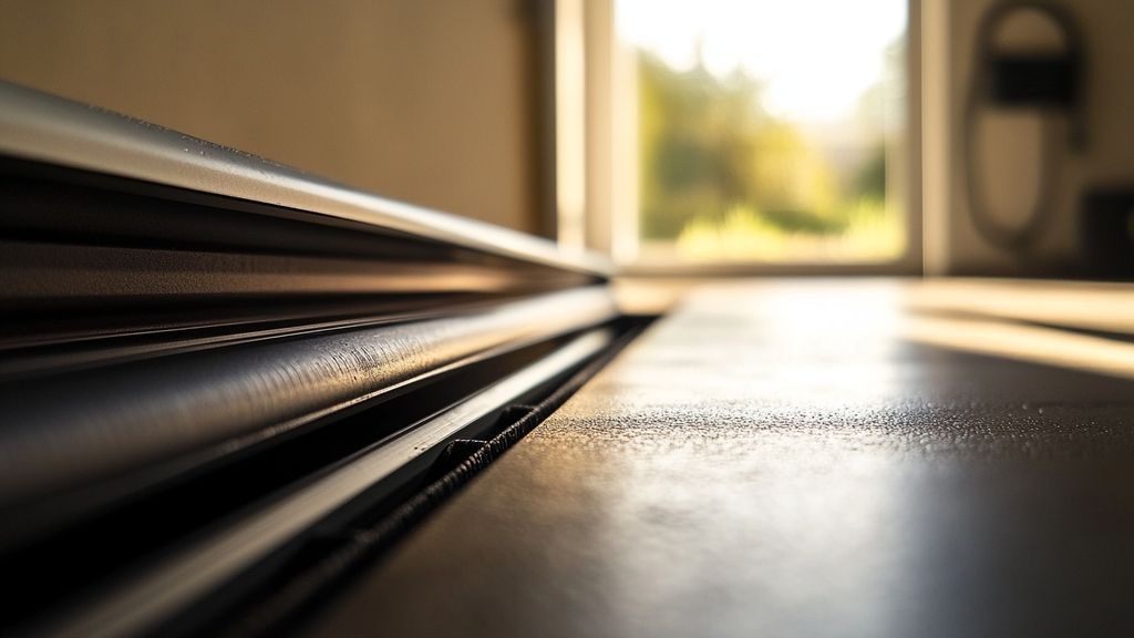 Comment procéder au nettoyage des rails de mon volet roulant ?