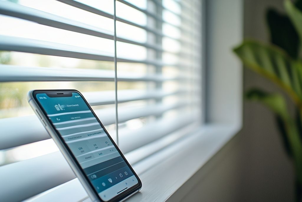 Comment programmer un volet roulant connecté avec une application mobile