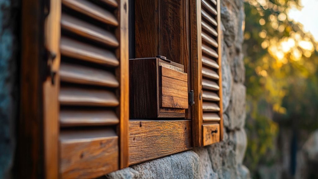 Comment se distinguent les volets traditionnels coffre menuisé ?