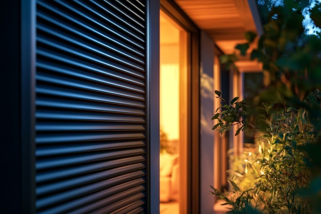 Est-ce qu'un volet roulant peut être installé sur une porte d'entrée