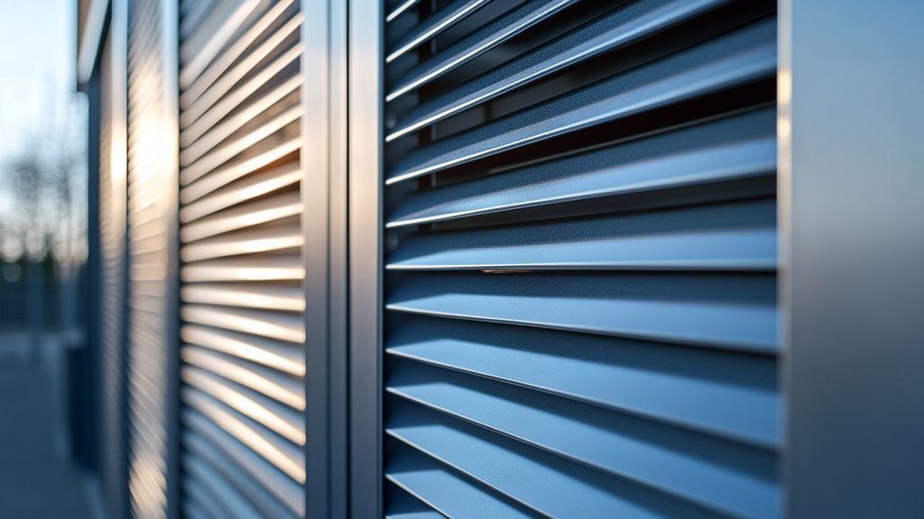 Quand privilégier le métal pour des volets roulants ?