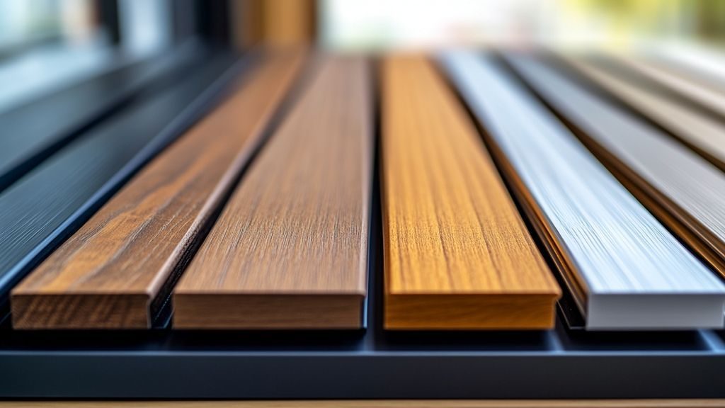 Quel matériau choisir pour votre volet roulant ?